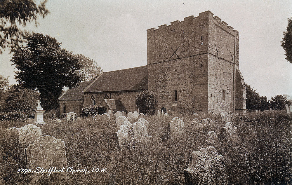 Shalfleet Church, probably 1930's