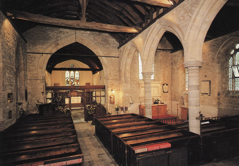 Shalfleet Church interior