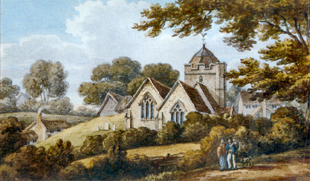 shalfleet church - Tomkins 1809